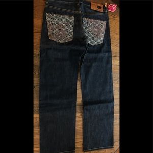 NWT TYO The Year Of … Selvedge Denim Iridescent Moonpie 34 Denim Jeans